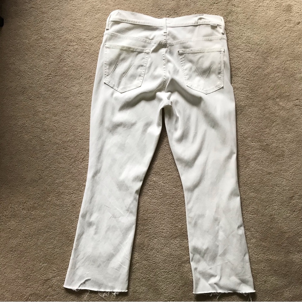 MOTHER Insider Crop Step Fray